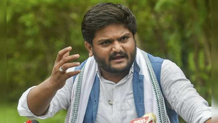 **FILE** Ahmedabad: In this file photo dated July 25, 2018, is seen Patidar leader Hardik Patel, in Ahmedabad. Patel's hopes of fighting next month's Lok Sabha polls hit a roadblock with the Gujarat High Court dismissing his plea to stay his conviction in a 2015 rioting case, Friday, March 29, 2019. (PTI Photo/Santosh Hirlekar) (PTI3_29_2019_000105B)