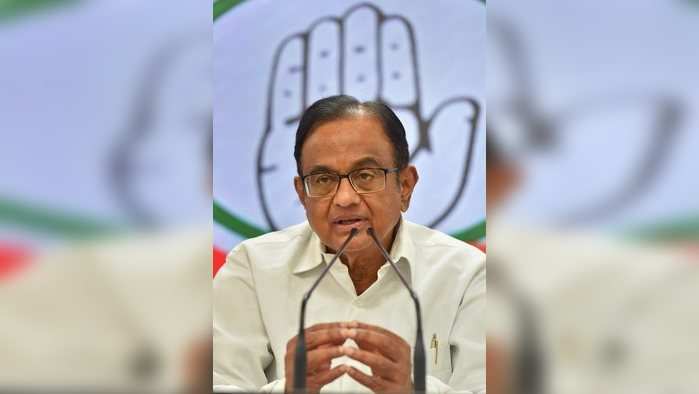 New Delhi: Congress leader P. Chidambaram  addresses media at AICC Headquarters in New Delhi, Tuesday, April 2, 2019.  (PTI Photo/Kamal Kishore) (PTI4_2_2019_000112A)