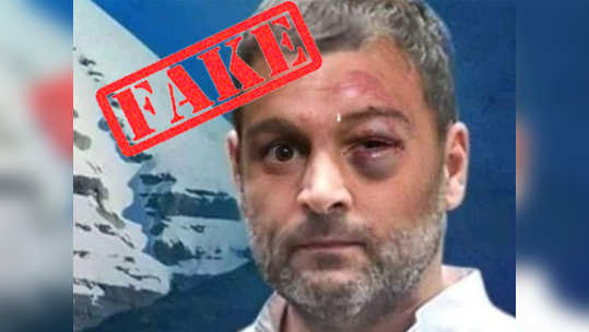 मटा Fact Check: राहुल गांधींना अमेठीत मारहाण झाली नाही