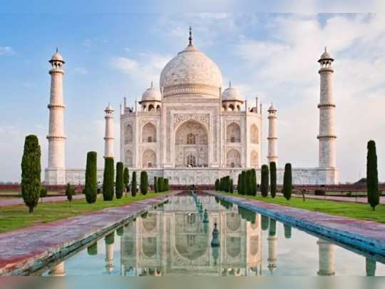 Asi त जमहल क जव रखन क कव यद द व र पर लग ग मडप क ज त ढ कन ह ग जर र Asi Plan To Conserve Taj Mahal By Using Shoe Covers And Mud Pack Navbharat Times