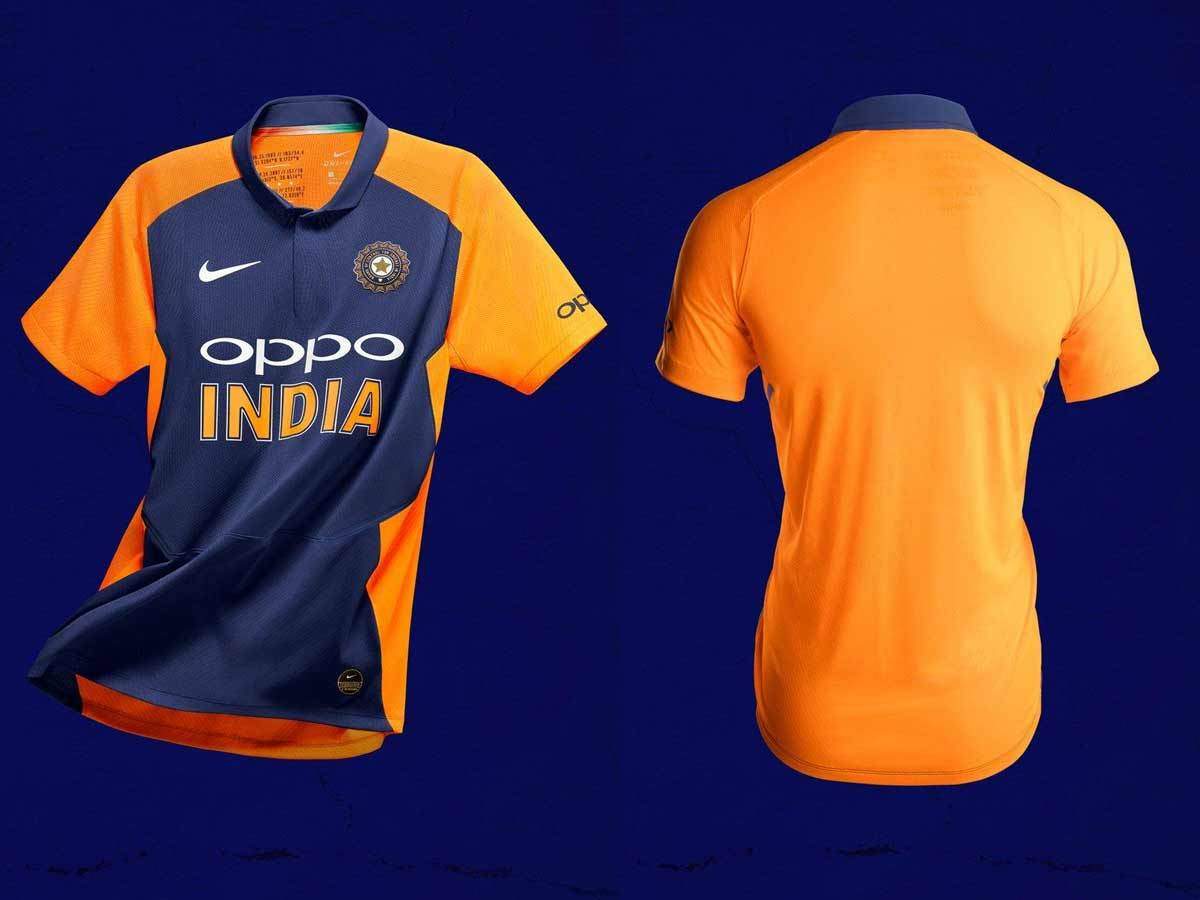 india orange jersey: ICC World Cup 