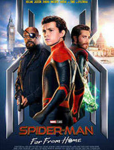 Spider Man Far From Home Movie Review Rating 4 0 5 स प इडर म न फ र फ र म ह म म व र व य र ट ग 4 0 5 ट म ह ल ड ज क ग ल नह ल स म एल एल ज क सन म इकल क ट न