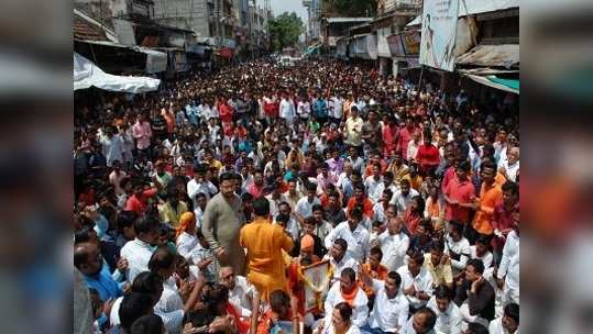 धुळे बंदला उत्स्फूर्त प्रतिसाद