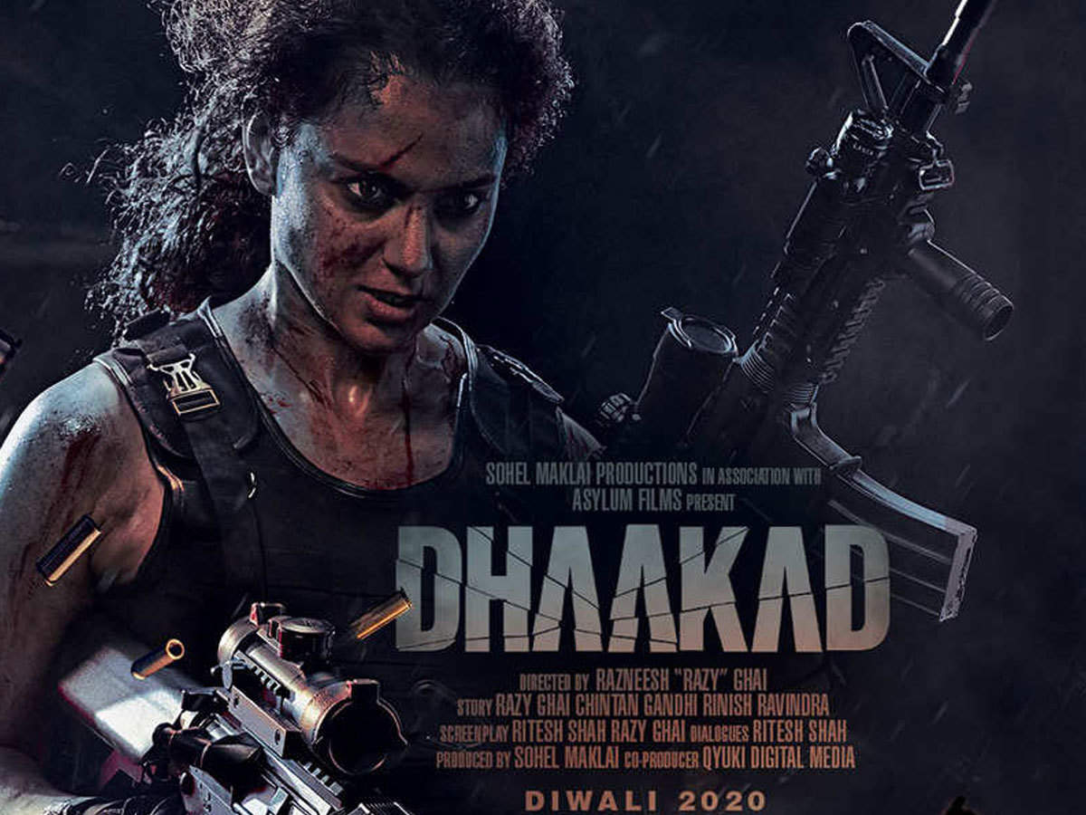 Dhaakad Movie Teaser: रिलीज कर हटा लिया गया कंगना रनौत की 'धाकड़' का टीजर - Navbharat Times