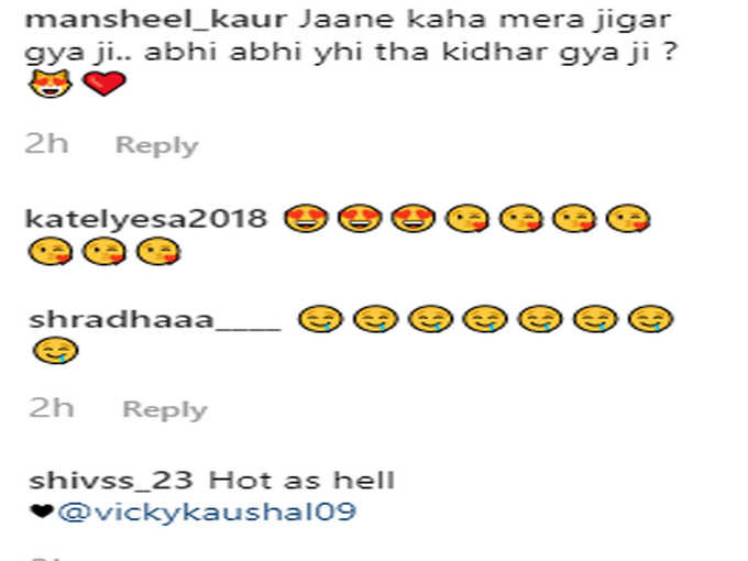 vicky comments
