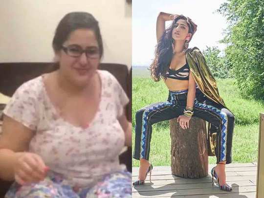 Sara Ali Khan Weight Loss story: Pcod Made Sara 96 Kgs Sara Ali Khan Weight  Loss Journey - इस बीमारी की वजह से 96 किलो की हो गईं थीं सारा अली खान |
