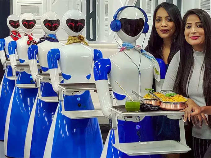​चेन्नई और कोयंबतूर में सफल रहे हैं रोबोट रेस्टोरेंट