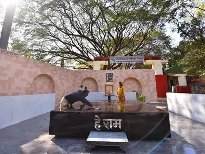 बापू का समाधि स्थल, राजघाट।