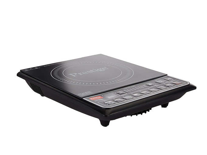 Prestige Induction Cooktop with Push button Black