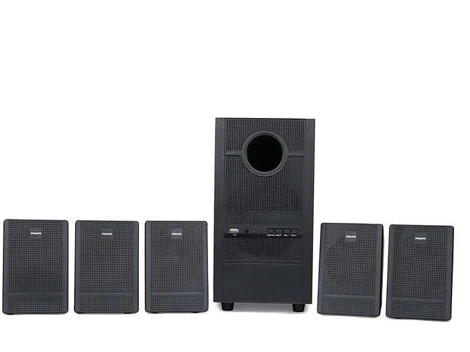 Philips Heartbeat SPA-3000U 94 5.1 Channel Multimedia Speaker System Philips Heartbeat SPA-3000U 94 5.1 Channel Multimedia Speaker System