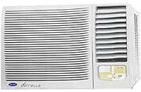 voltas 15 ton 5 star inverter window ac copper 185v dza white