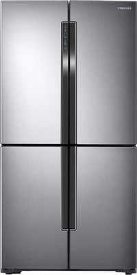 samsung 680 l in frost free side by side refrigerator rf60j9090sltl stainless steel