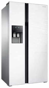 samsung 571 l side by side refrigerator rs51k54f01j white