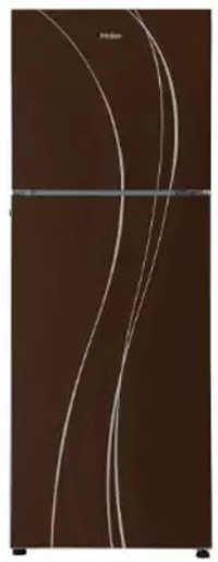 Haier 247 L 3 Star Frost Free Double Door Refrigerator HRF 2674PSG RHRF 2674PSG E Designer Brown