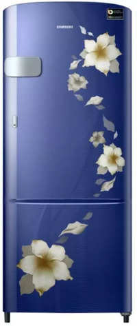 samsung 212 l star flower blue rr22n3y2zu2 hlrr22m2y2zu2 nl direct cool single door 3 star refrigerator
