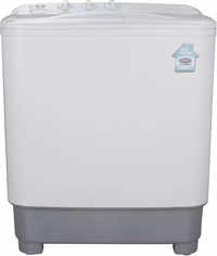 midea 65 kg semi automatic top loading washing machine mwmsa065m02 white grey