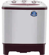 intex 62 kg semi automatic top loading washing machine wmsa62rd white red