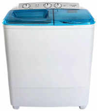 croma 65 kg semi automatic top loading washing machine craw2221 white