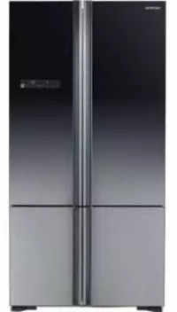 hitachi r wb800pnd5 700 ltr side by side refrigerator