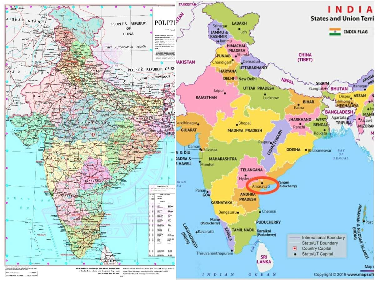 india states and capitals map in telugu india states and capitals map in telugu