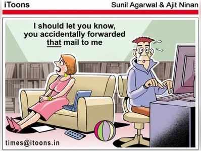 Cartoon Jokes: పొరపాటున అలా చేశారా!