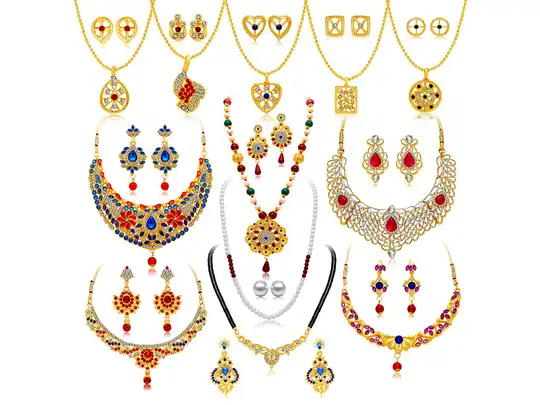 jwellery set on amazon 