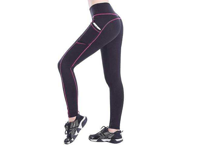 Yoga,Gym and Active Sports Fitness Black
