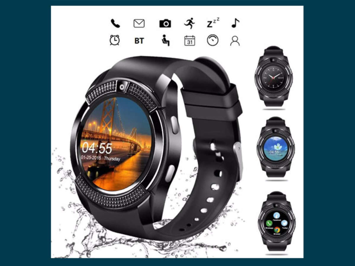 Leehur V8 Smartwatch द न य क सबस सस त स म र टव च म फ न क मज क मत 650 स कम Leehur V8 Is The Cheapest Smartwatch With Best Features Navbharat Times