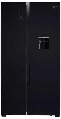 Buy Amazonbasics 564 L Frost Free Side By Side Refrigerator With Water Dispenser Silver Vcm Finish Online At Best Price In India Amazonbasics 564 L Frost Free Side By Side Refrigerator With Water Dispenser