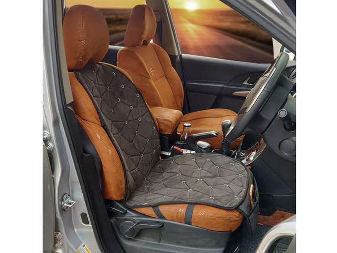 Elegant Space CoolPad Full Car Seat Cushion Black and Grey