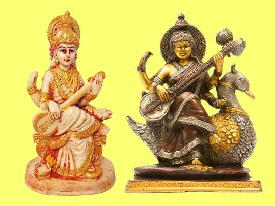 Image result for सरस्वती पूजा saraswati ji ka murti