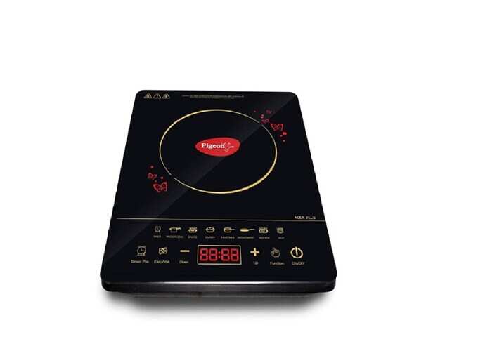 Pigeon by Stovekraft Acer Plus 1800-Watt Induction Cooktop Pigeon by Stovekraft Acer Plus 1800-Watt Induction Cooktop