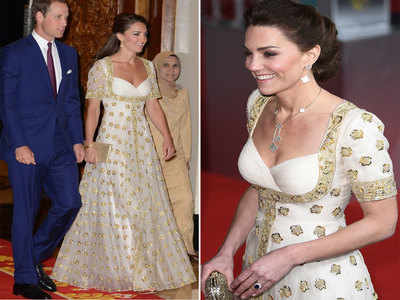 अवॉर्ड शो में Kate Middleton ने पहनी 8 साल पुरानी ड्रेस 