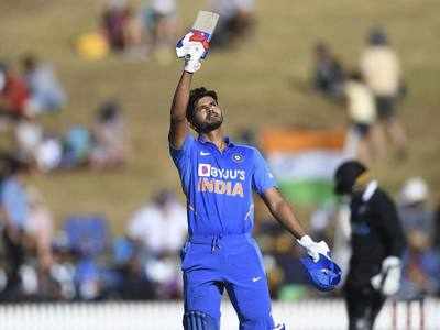 India vs New Zealand: श्रेयस अय्यर ने लगाया वनडे इंटरनैशनल का पहला सैकड़ा 