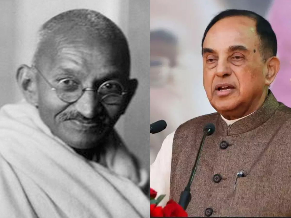 subramanian swamy mahatma gandhi murder: बीजेपी नेता सुब्रमण्‍यन स्‍वामी ने  महात्‍मा गांधी की हत्‍या पर उठाए गंभीर सवाल, दोबारा जांच की मांग की - bjp  leader subramanian ...