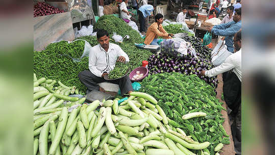 भाज्यांच्या दरात घट