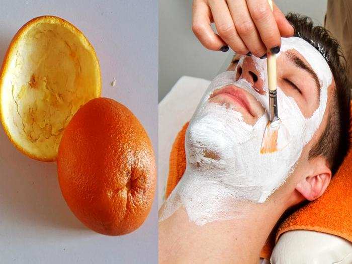 Orange Peel Benefits For Face ड ट पर ज न स पहल च हर पर च ह ए ग ल त लग ए स तर क छ लक क य Face Pack Navbharat Times