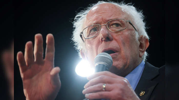 Democratic 2020 U.S. presidential candidate Senator Bernie Sanders rallies with supporters in Myrtle Beach, South Carolina, U.S. February 26, 2020. REUTERS/Jonathan Ernst