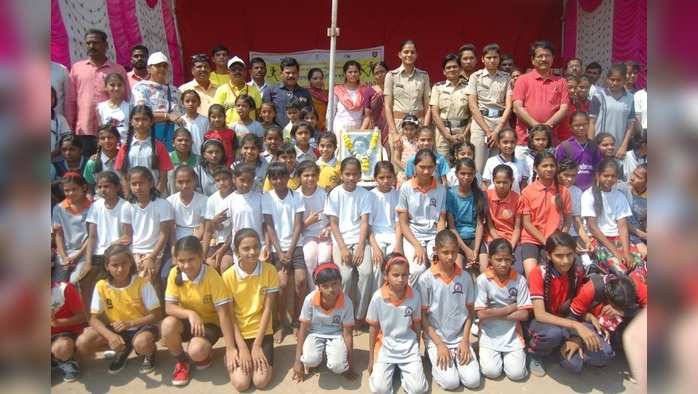 ‘गो गर्ल गो’ उपक्रमात धावण्याच्या स्पर्धेचे आयोजन