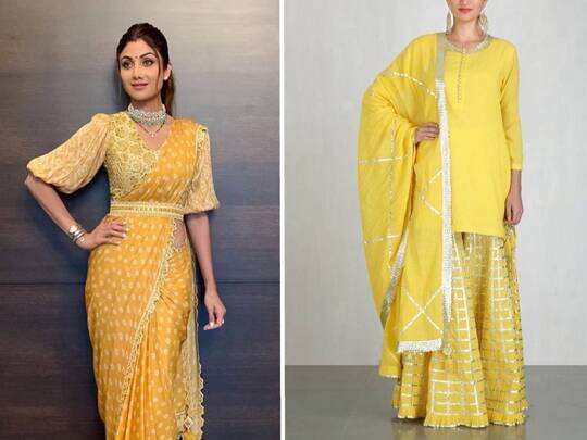 purani saree ke suit