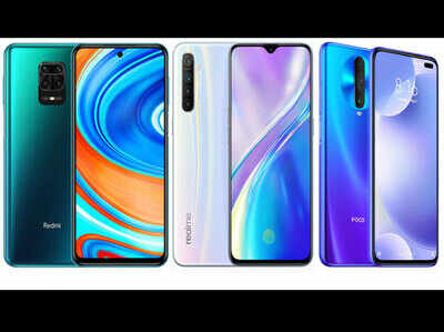 Redmi Note 9 Pro Max vs Realme X2 vs Poco X2 Redmi Note 9 Pro Max vs Realme X2 vs Poco X2