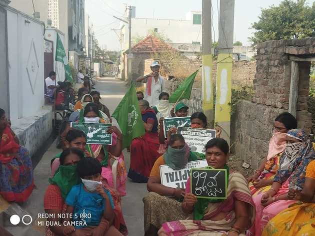 Amaravati Farmers Protest Reaches 100Day