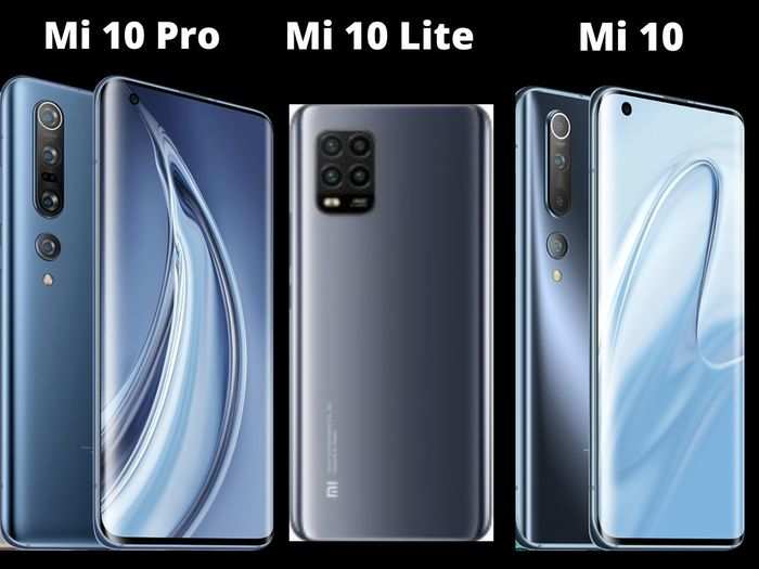 Mi 10 Pro vs Mi 10 vs Mi 10 Lite: कीमत और स्पेसिफिकेशन्स की तुलना