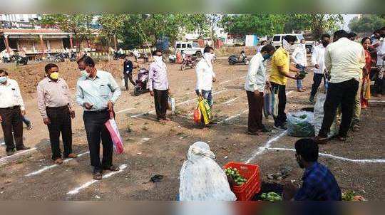 धुळ्यात भाजीपाला थेट ग्राहकांपर्यंत