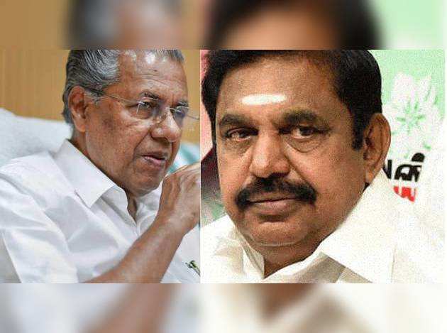 pinarayi vijayan and edappadi palanisamy ...