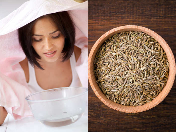 Face steaming: steaming face with jeera to get rid of acne pimples know beauty benefits of cumin seeds - Skin Care Tips: स्‍किन से मुंहासे दूर करने के लिए लें जीरे का