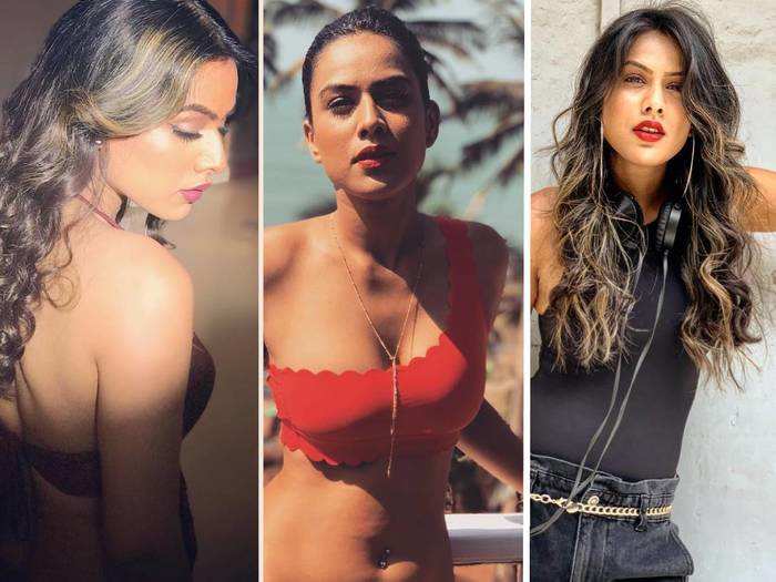 Nia Sharma न ग न फ म न य शर म न अपन ब ल ड ल क स छ ड ए छक क Photos द ख कह आप भ न बन ज ए द व न Navbharat Times