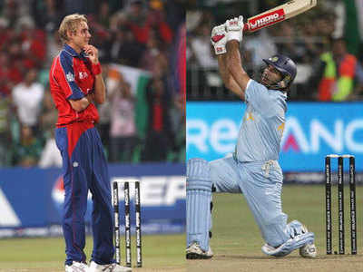 युवराज सिंह ने बताया- T20 वर्ल्ड कप 2007 में ब्रॉड को 6 छक्के मारने के बाद लिखा था संदेश 