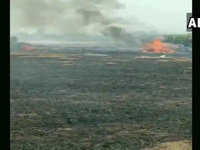 जलता मिग-29