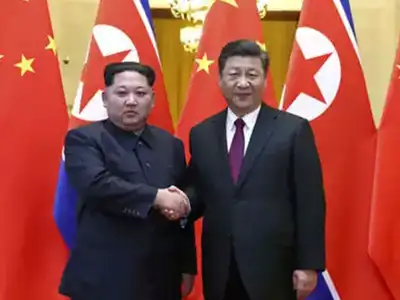 किम जोंग उन ने शी च‍िनफ‍िंग को भेजा संदेश